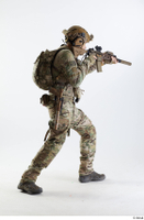  Photos Frankie Perry Army USA Recon - Poses shooting from a gun standing whole body 0004.jpg